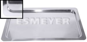 Εικόνα της GN Tablett aus Edelstahl 18/10,