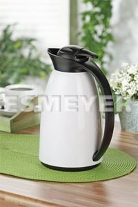 Resim Isolierkanne "Loft" 1,0 Liter, Farbe: weiß/schwarz