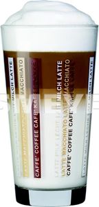 Bild von Kaffee-Glas LINES Inhalt 0,37 l