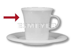 Bild von Kaffeeobertasse 0,18 l, Kelchform