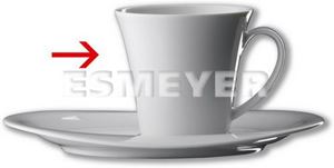 Bild von Kaffeeobertasse 0,21 ltr.