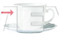 Bild von Kaffeeobertasse 0,22