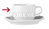 Bild von Kaffeeobertasse Inhalt: 0,18 Liter,