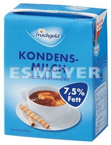 Изображение KONDENSMILCH 7,5% Fett von Frischgold,