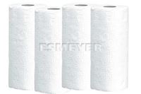 Resim Küchenrollen 2-lagig, weiß, 4er Pack,