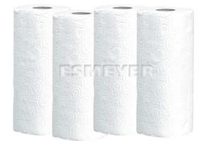 Resim Küchenrollen 2-lagig, weiß, 4er Pack,