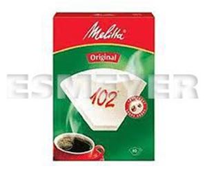 Afbeelding van Melitta Filterpapier Gr. 102, weiß