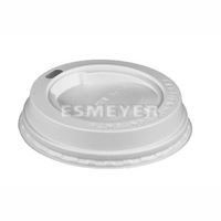 Afbeelding van Papstar 100 Dom-Deckel, PS "To Go" rund Ø 8 cm ·