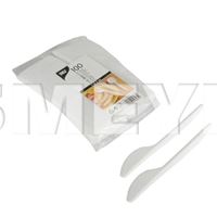 Bild von Papstar 100 Messer, PS 17,5 cm weiss