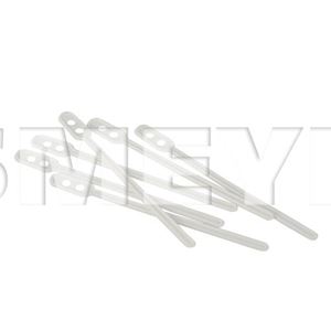 Afbeelding van Papstar 100 Rührstäbchen, PS 11,9 cm weiss