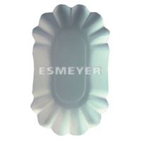 Afbeelding van Papstar 250 Schalen, Pappe "pure" oval