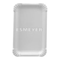 Afbeelding van Papstar 250 Teller, Pappe "pure" eckig