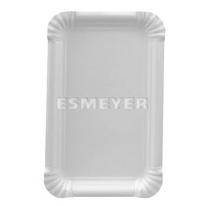 Afbeelding van Papstar 250 Teller, Pappe "pure" eckig