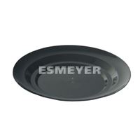 Picture of Papstar 30 Untertassen Ø 11,9 cm · 1,4 cm schwarz