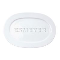 Picture of Platte oval - 28 cm - Form HEIKE - uni weiss