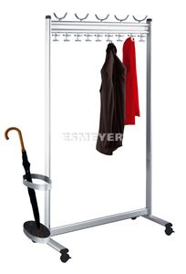 Resim Reihengarderobe Multiline aus Aluminium,
