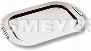 Image de Tablett "Finesse", rechteckig, aus Edelstahl,
