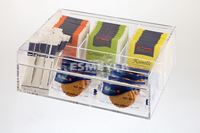 Resim Teebox / Multibox ca. 22 x 17 cm, Höhe 8,5 cm