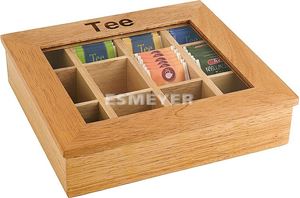 Immagine di TEEBOX mit 12 Fächern, Aufschrift Tee,
