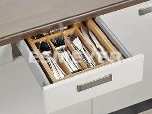 Resim variabler Besteckkasten SIMON aus Bambusholz
