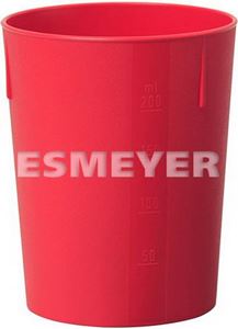 Image de Waca PP-Trinkbecher FUN rot  250ml