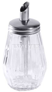 Εικόνα της Zuckerspender , matt schweres Pressglas mit Kappe