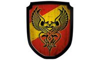 Resim Wappenschild Phönix rot
