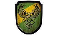 Resim Wappenschild Phönix grün