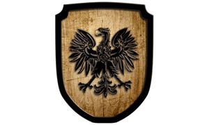 Εικόνα της Wappenschild Adler natur