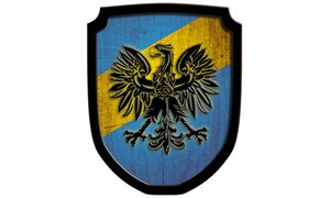 Εικόνα της Wappenschild Adler blau