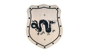 Imagen de Schild Elegant Schlangendrache natur