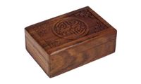 Picture of Holztruhe keltischer Knoten 1