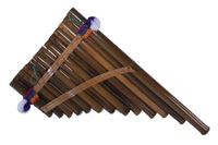 Bild von Panflöte dunkel groß