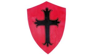 Imagen de Schild groß Kreuz rot