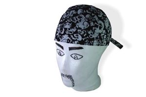 Image de Bandana White Skull