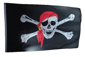 Obrazek Piratenflagge groß 3-farbig