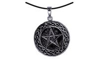 Picture of Anhänger Pentagramm Medallion silber