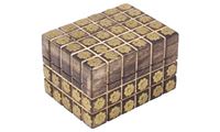 Picture of Holzbox Floral mini gold