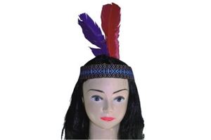 Immagine di Indianerkopfband mit Feder