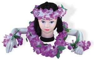 Picture of Hawaii-Blumenketten-Set 4tlg.