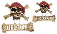 Imagen de Totenkopf mit Wendeschild