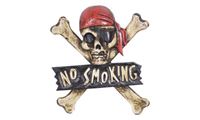 Imagen de Totenkopf-Schild "NO SMOKING"