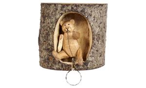Imagen de Schlüsselanhänger Bär in Höhle
