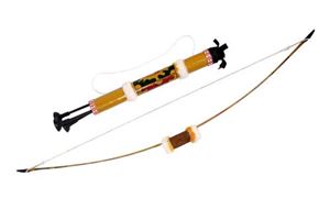 Picture of Kleiner Indianerbogen mit 3 Pfeilen & Bambusköcher