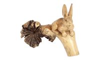 Bild von Parasitholz Hase