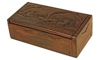 Picture of Holzbox Delfin groß