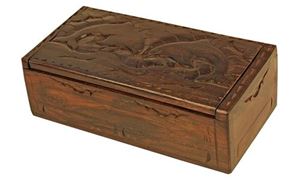 Picture of Holzbox Delfin groß