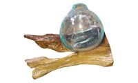 Image de Glasvase Teak S