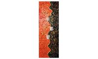 Picture of Collage "Sprössling" rot-schwarz