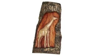 Immagine di Objekt Giraffe geschnitzt